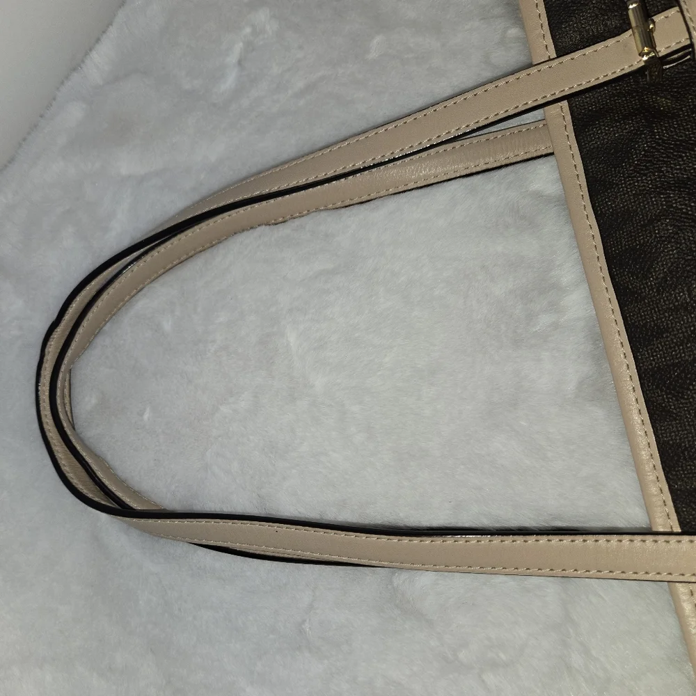 Michael Kors Jet Set Mutifunctial Brown Travel Tote Bag